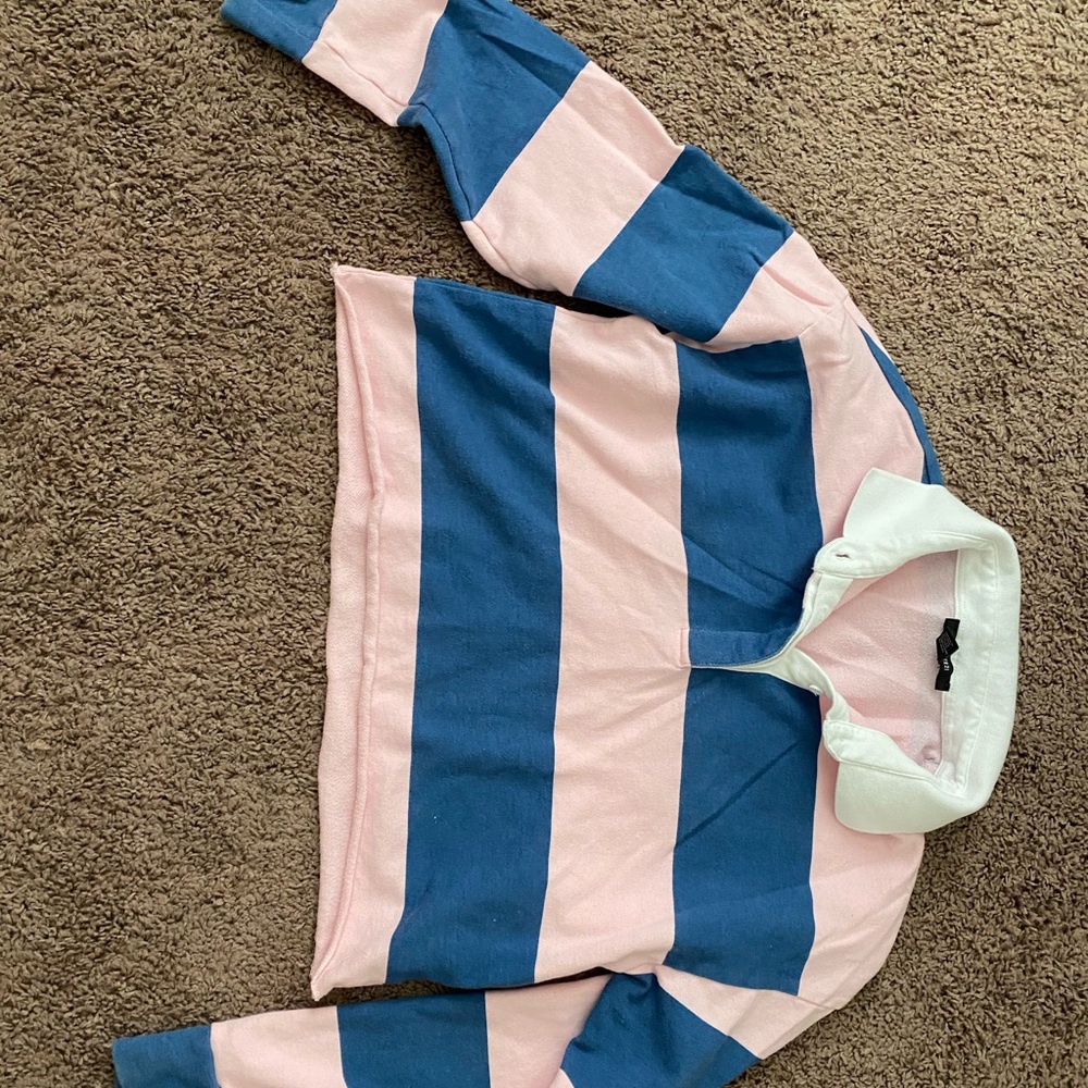 Forever 21 polo crop top